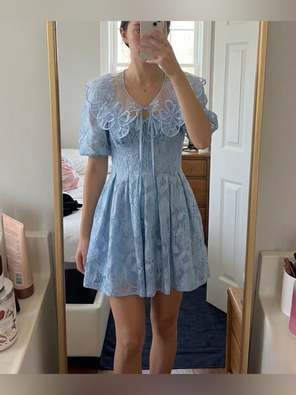 For Love And Lemons Honey Mini Dress. Size XXS